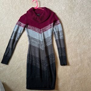 ombré colored dress size small